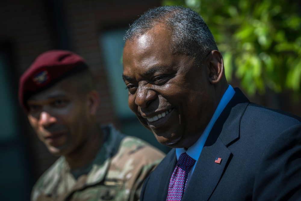 SECDEF Visits Fort Bragg and Fayetteville State University, N.C.