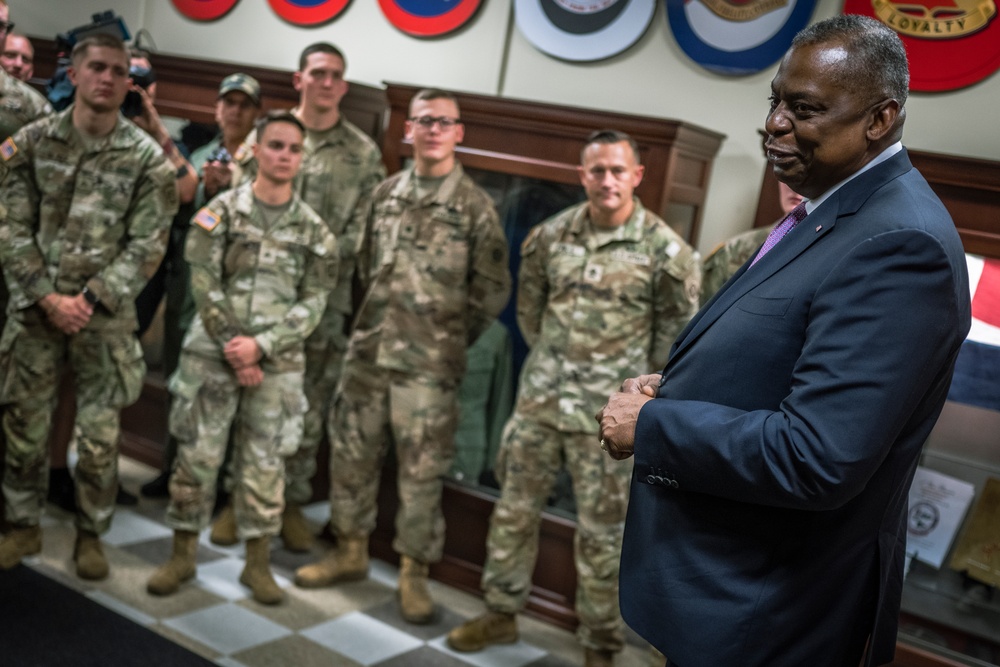 SECDEF Visits Fort Bragg and Fayetteville State University, N.C.