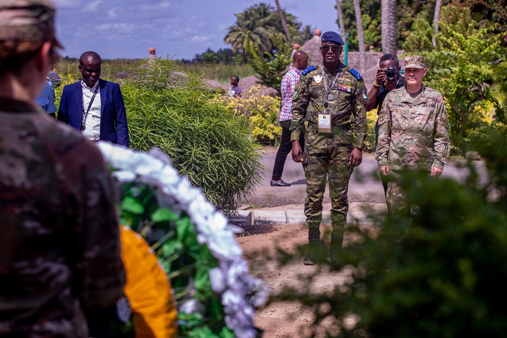 ALFS wreath laying ceremony