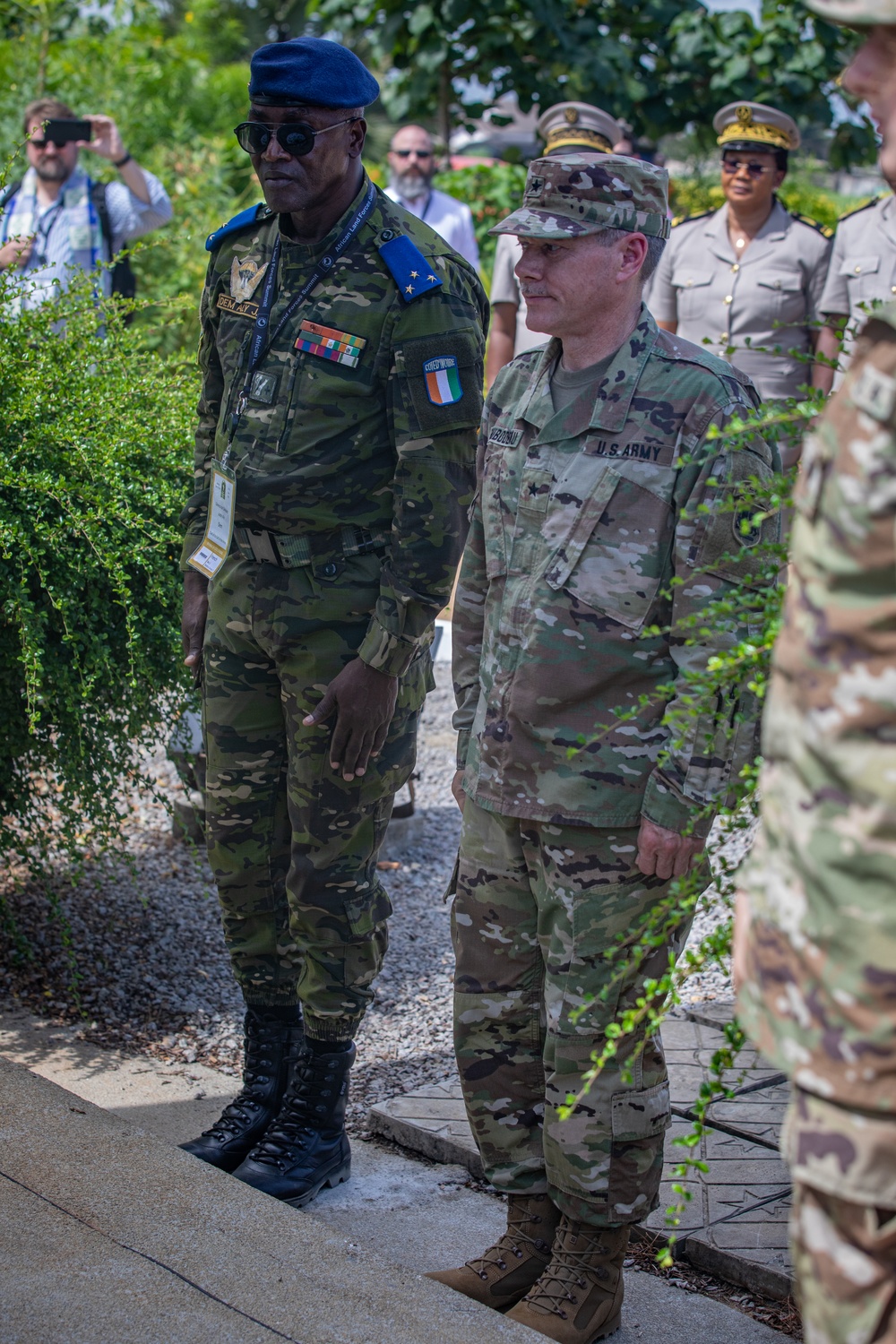 ALFS wreath laying ceremony