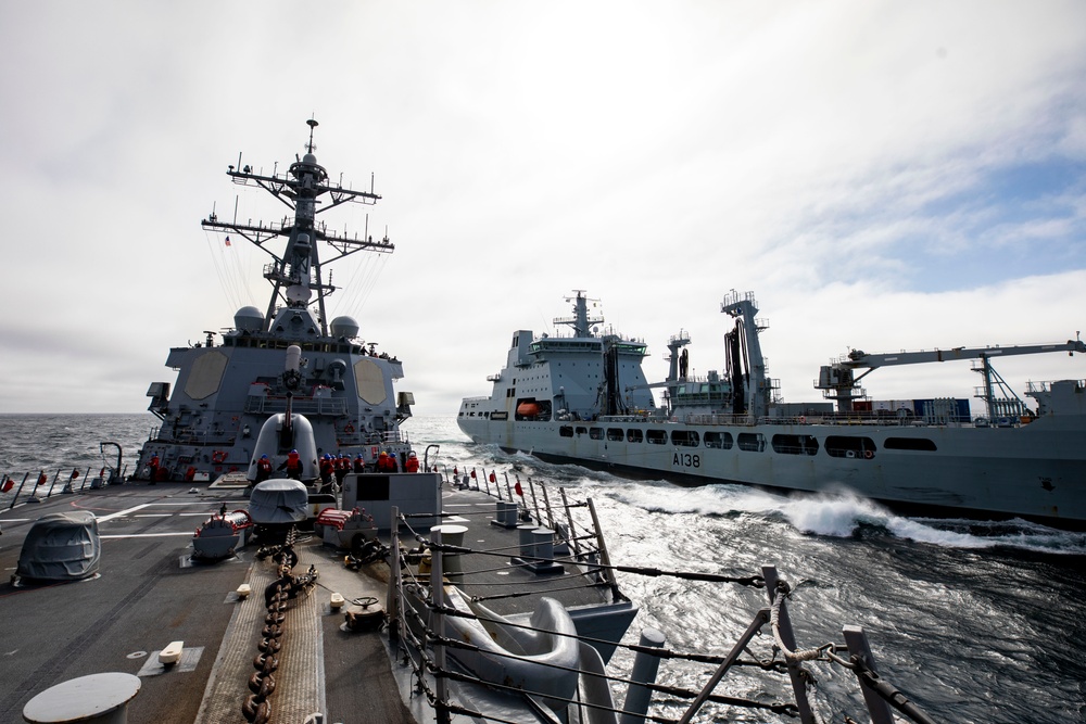 USS Porter Participates in Formidable Shield 2023