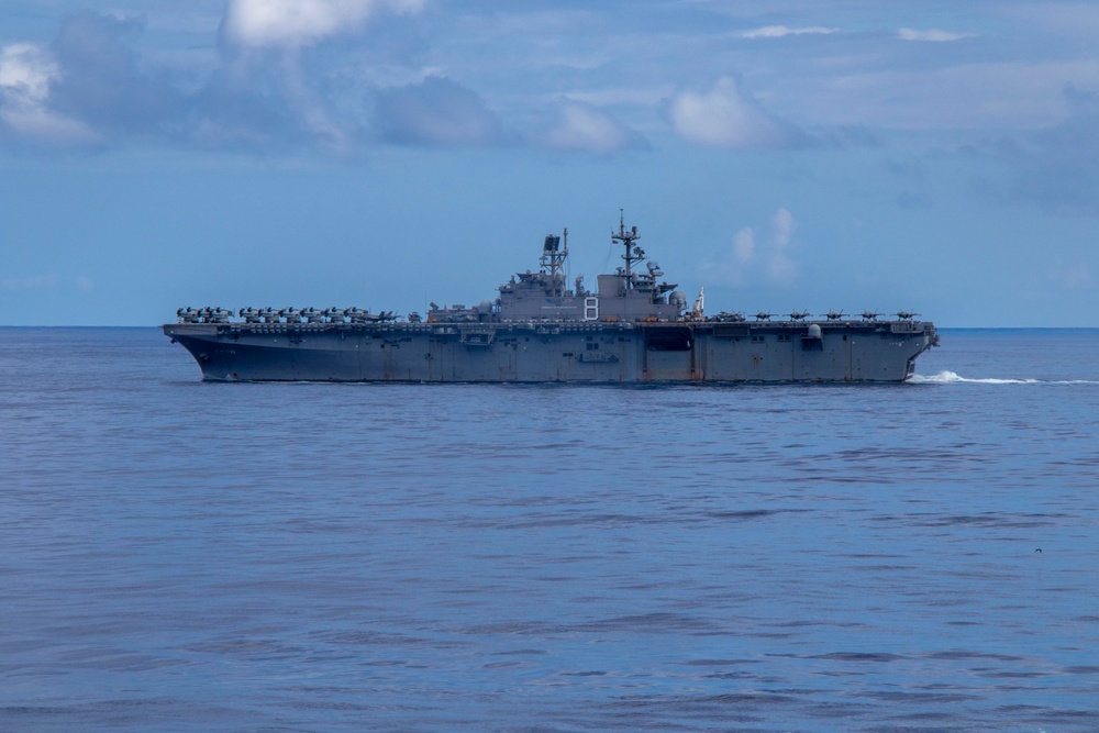 Replenishment-at-sea with USNS Guadalupe