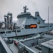 Allied ships conduct replenishment-at-sea during Formidable Shield 2023