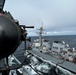 Allied ships conduct replenishment-at-sea during Formidable Shield 2023