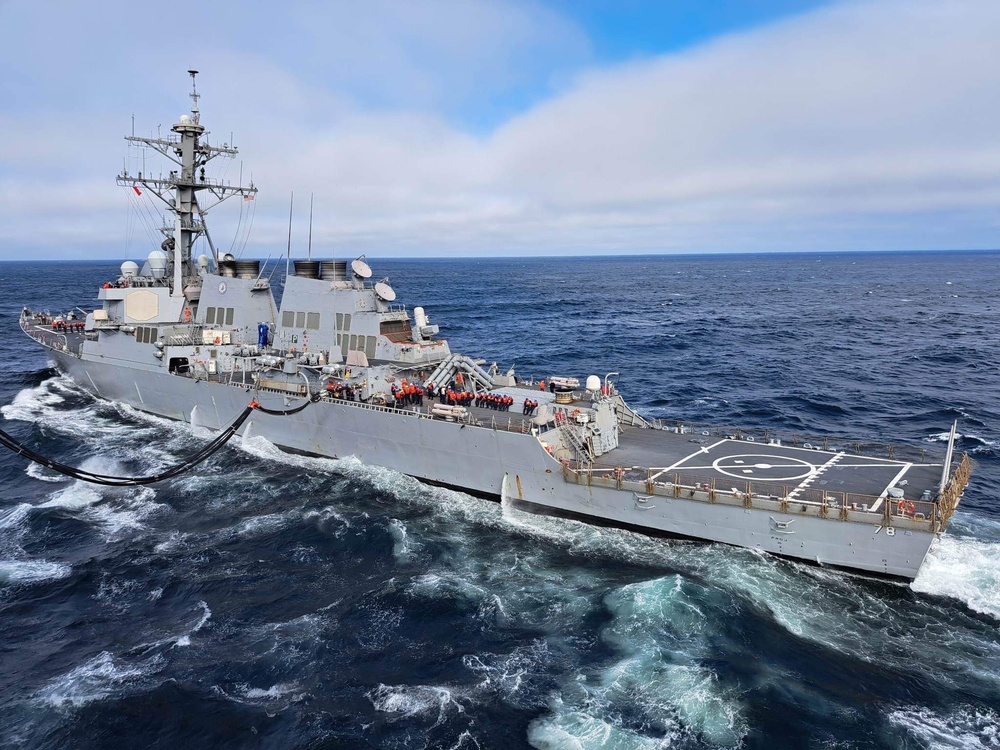 DVIDS - Images - Allied ships conduct replenishment-at-sea during ...