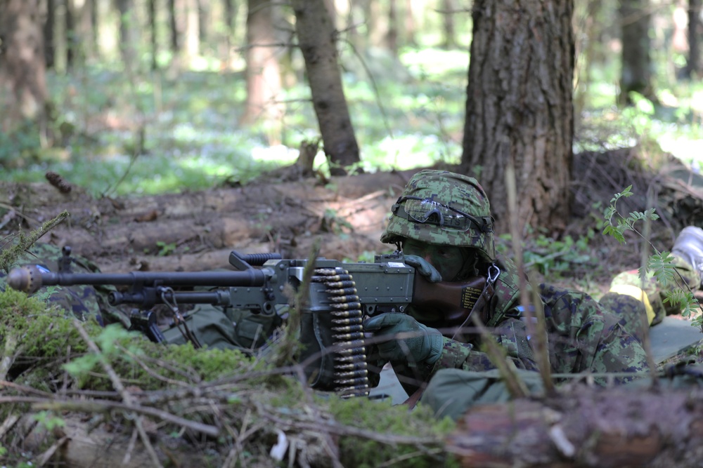 Swift Response 23: Estonian Defence League conduct field training