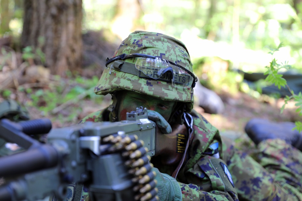 Swift Response 23: Estonian Defence League conduct field training
