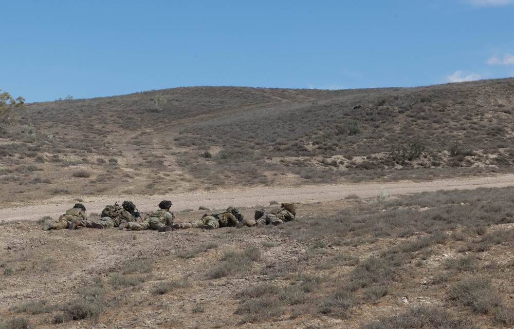 U.S. Army Soldiers conduct team movements and drills during Swift Response 23