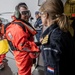 Task Group commander visits HNLMS Tromp (F803) during exercise Formidable Shield 2023