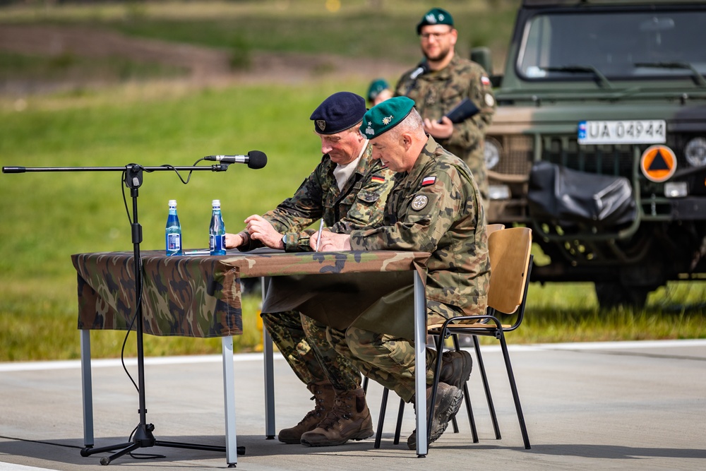 Griffin Shock Hand-Over Take-Over Ceremony