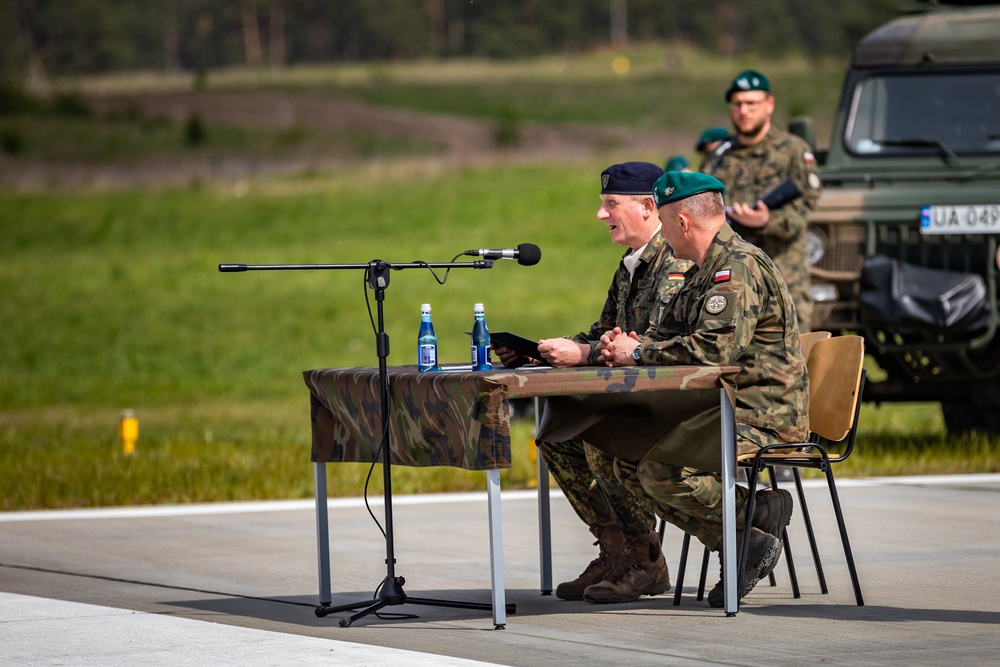 Griffin Shock Hand-Over Take-Over Ceremony