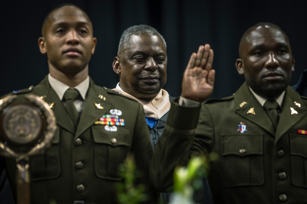 SECDEF Delivers Commencement Address at Fayetteville State University