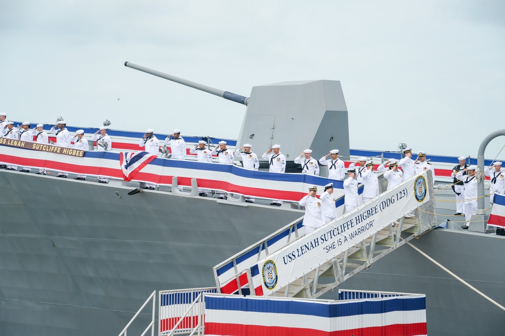 USS Lenah Sutcliffe Higbee Commissions in Conch Republic Honoring Navy Nurses