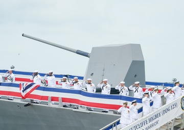 USS Lenah Sutcliffe Higbee Commissions in Conch Republic Honoring Navy Nurses