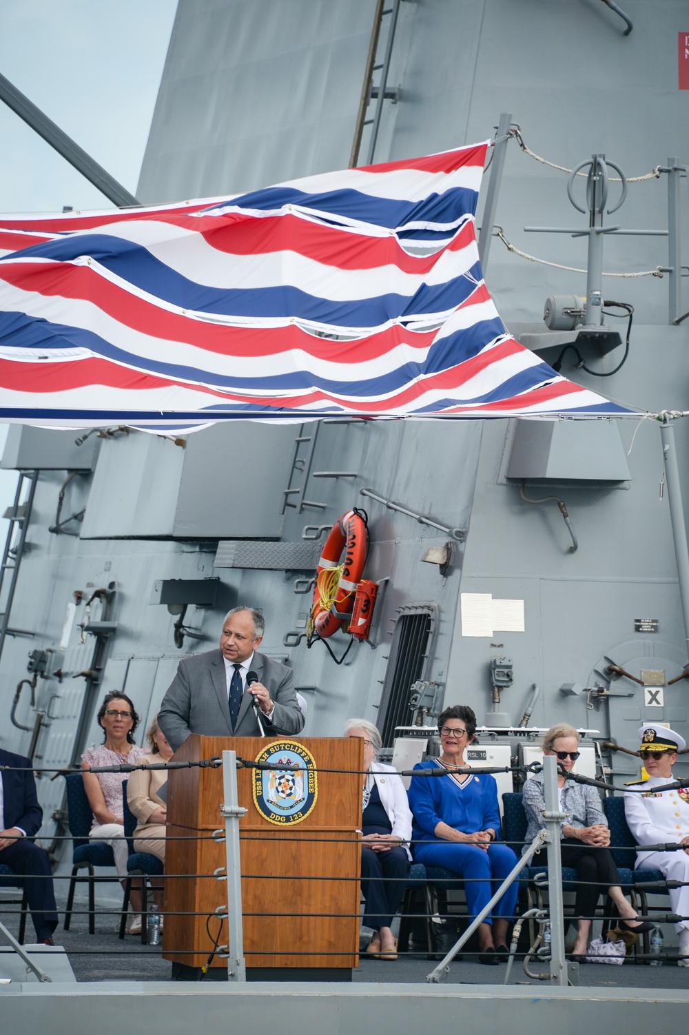 USS Lenah Sutcliffe Higbee Commissions in Conch Republic Honoring Navy Nurses