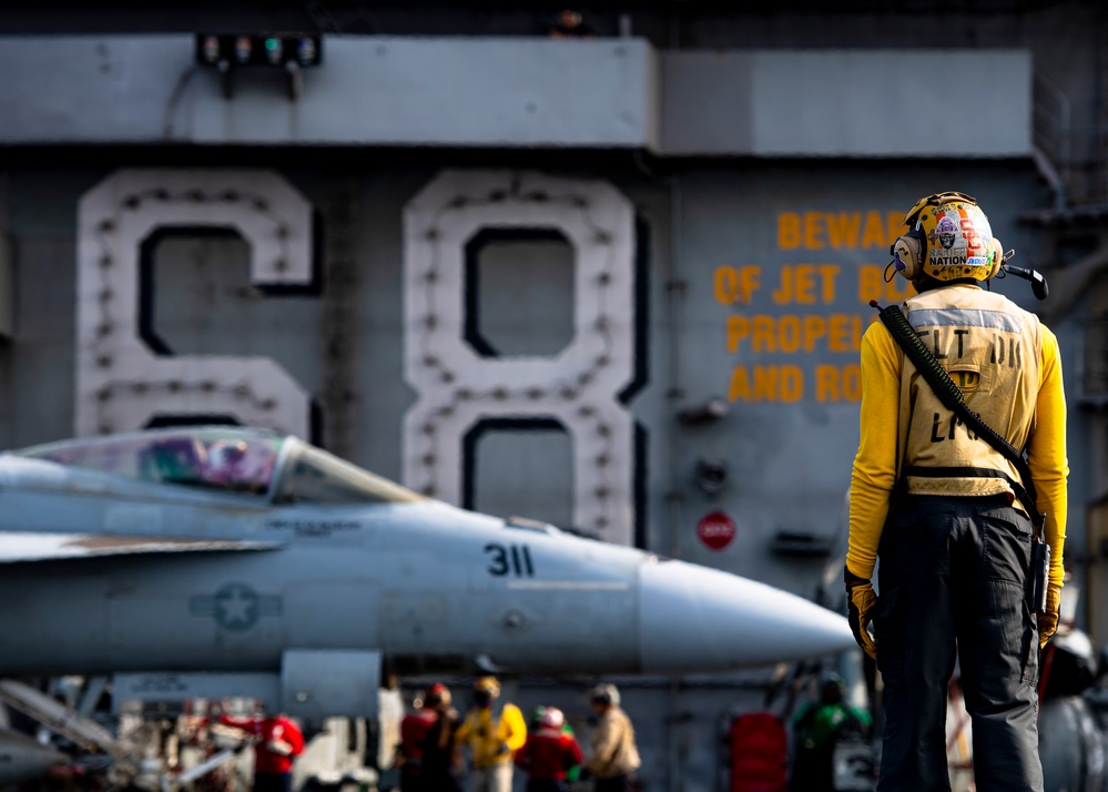 Nimitz Conducts Flight Ops