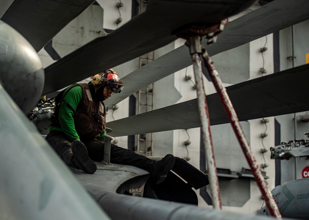 Nimitz Conducts Flight Operations