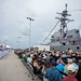 CNO and SECNAV attend USS Lenah Sutcliffe Higbee (DDG 123) Commissioning Ceremony