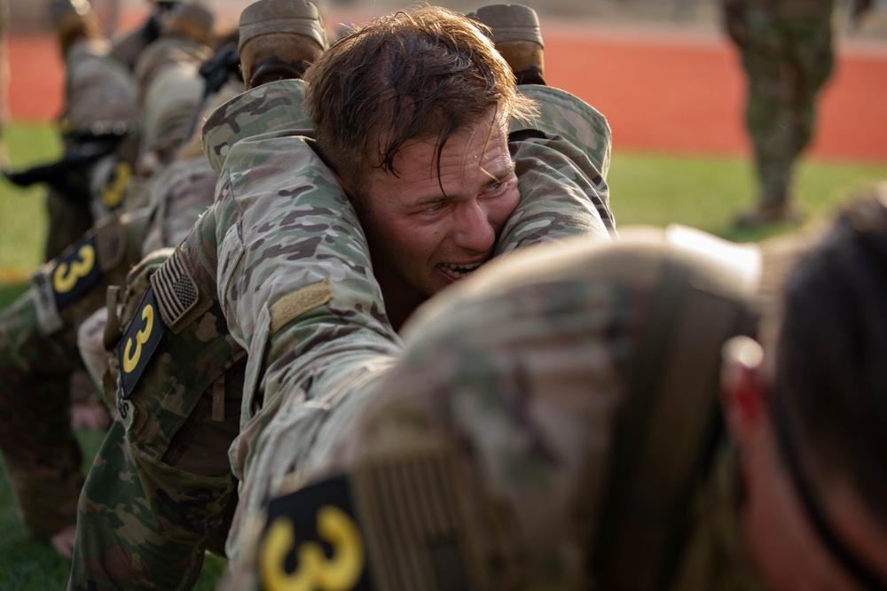 U.S. ARMY Best Squad Competition 2023 : Squad Pushups