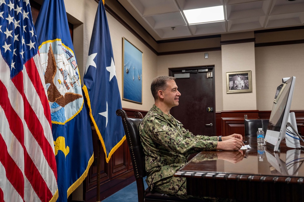 Readout for Commander of U.S. Naval Forces Central Command Vice Adm. Brad Cooper's Video Call with Joint Commander of the French Forces Deployed in the Indian Ocean Vice Adm. Emmanuel Slaars