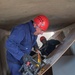 Members of Camp Lemonnier Fire and Emergency Medical Services, participate in a training exercise at Camp Lemonnier, Djibouti