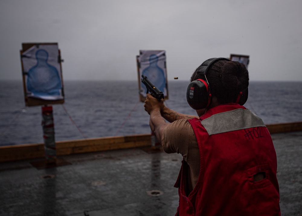 DVIDS   Images   Nimitz Conducts Small Arms Fire [Image 14 Of 22]