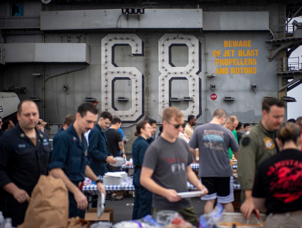 USS Nimitz Steel Beach