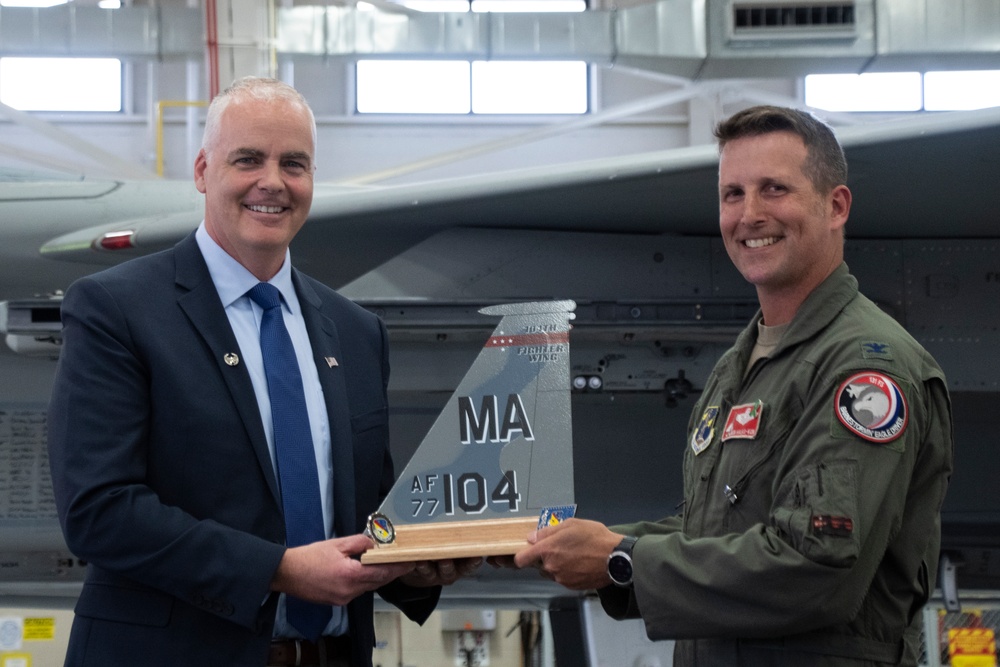 104FW selects first honorary wing commander