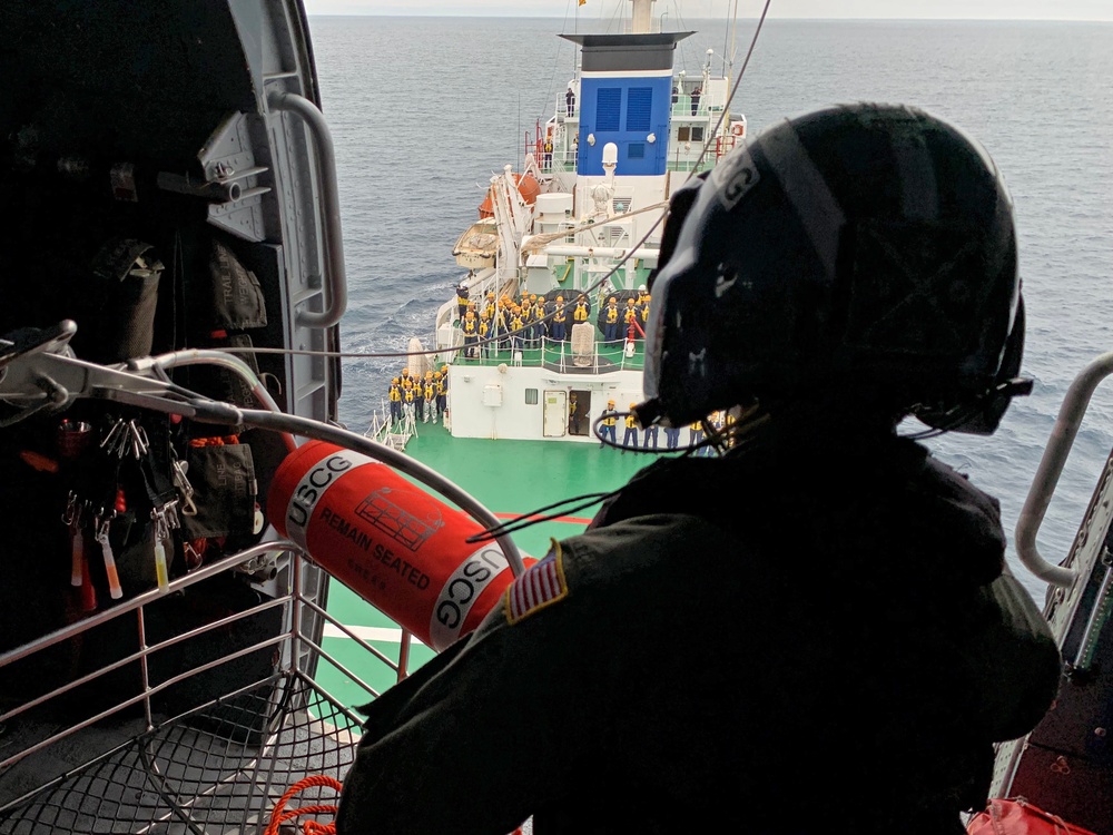 U.S. Coast Guard conducts exercise with Japan Coast Guard off San Diego coast