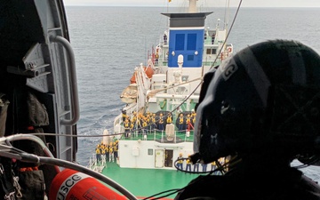 U.S. Coast Guard conducts exercise with Japan Coast Guard off San Diego coast