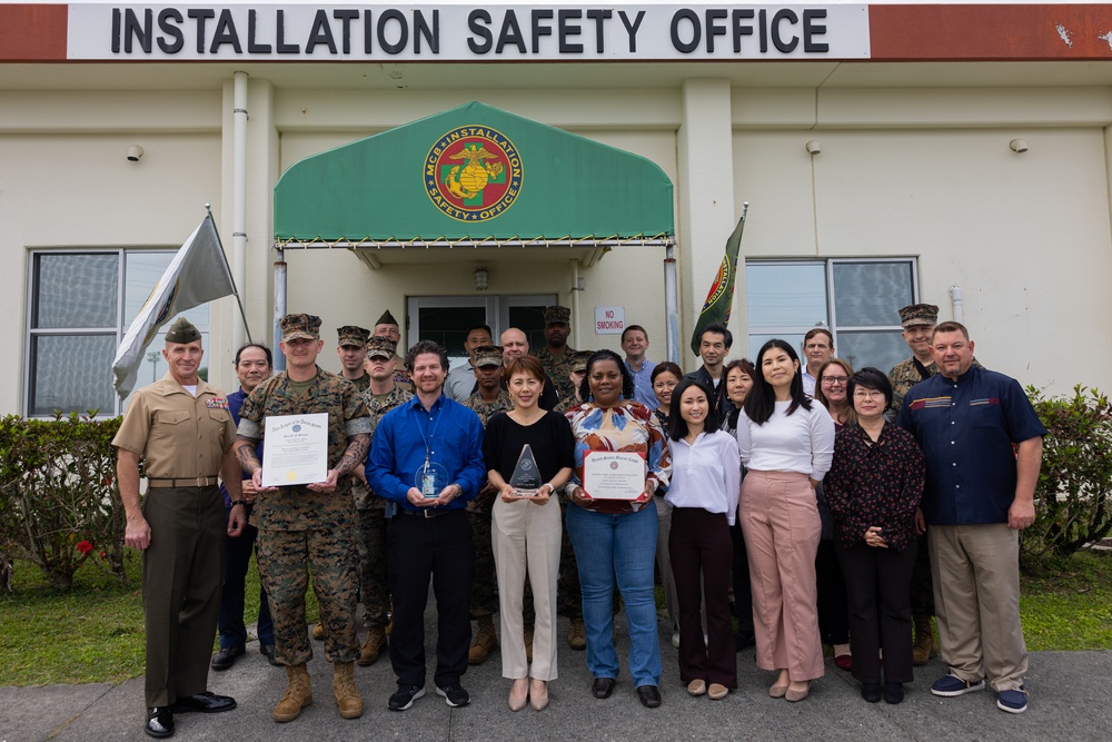 MCIPAC presented with three awards for their efforts in safety