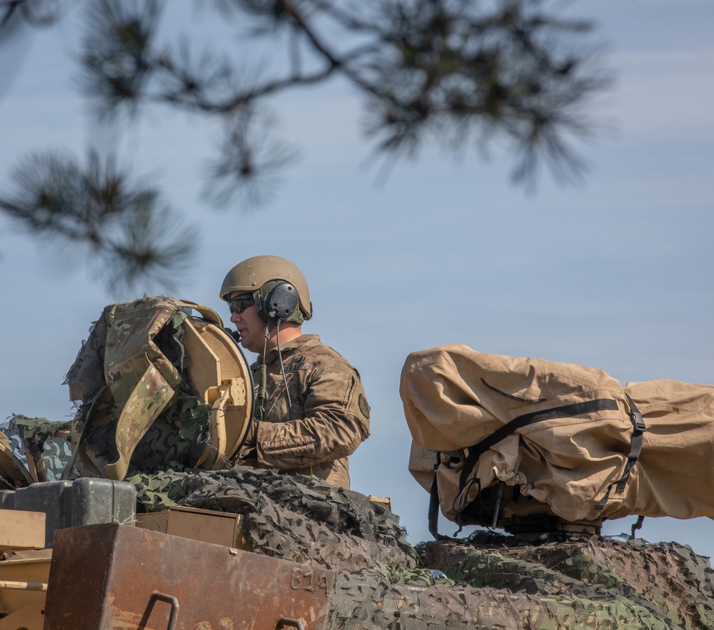 U.S. and Polish Army Combined Arms Rehearsal