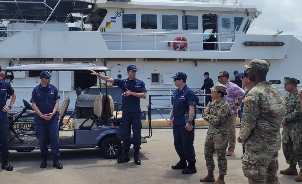 U.S. Indo-Pacific Command delegation visits U.S. Coast Guard Cutter Joseph Gerczak