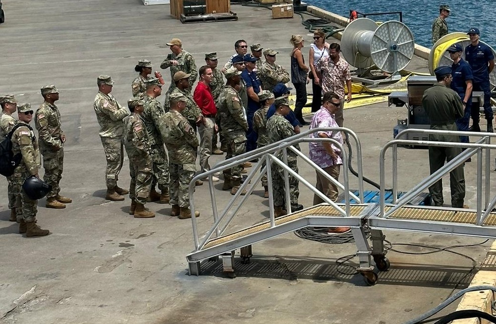 U.S. Indo-Pacific Command delegation visits U.S. Coast Guard Cutter Joseph Gerczak