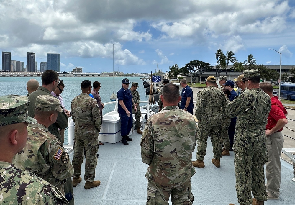 U.S. Indo-Pacific Command delegation visits U.S. Coast Guard Cutter Joseph Gerczak