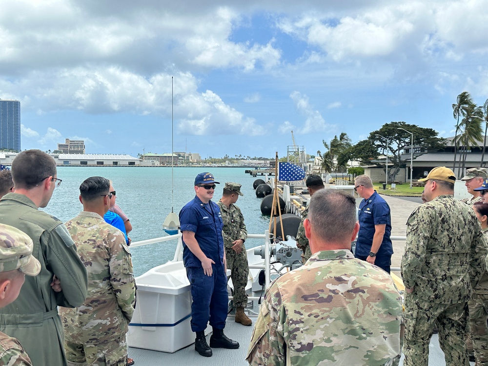 U.S. Indo-Pacific Command delegation visits U.S. Coast Guard Cutter Joseph Gerczak