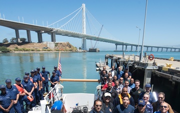 Naval Postgraduate School students from Morocco visit U.S. Coast Guard Cutter Tern