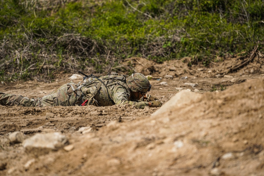 1-17 IN conducts company live fire exercise