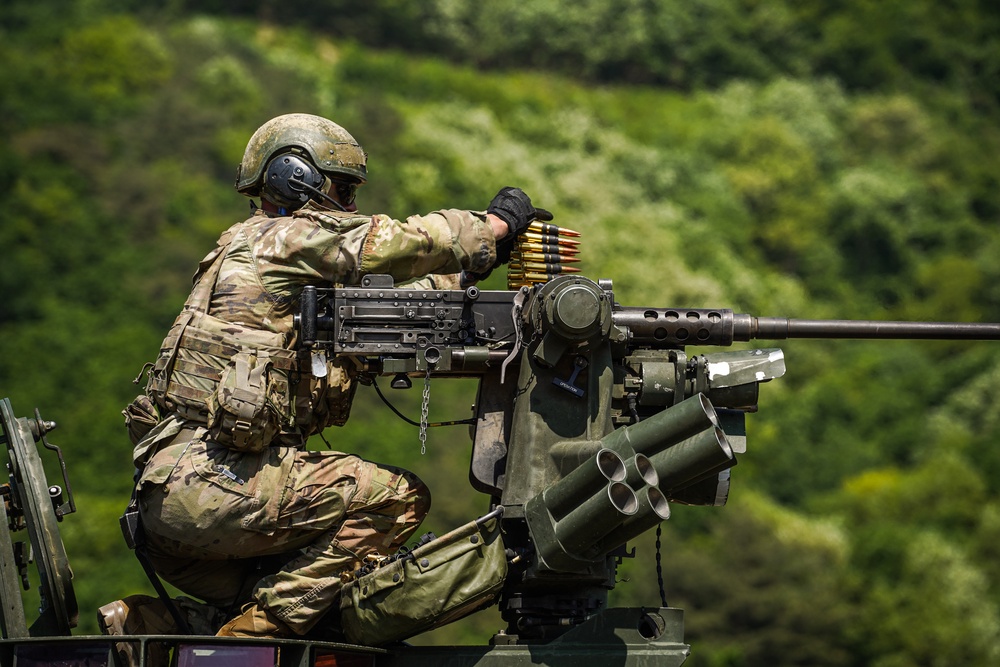 1-17 IN conducts company live fire exercise