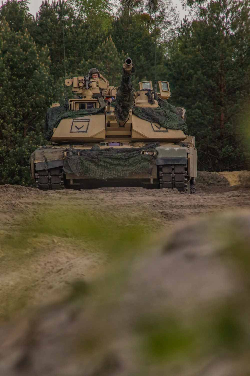 Combined Arms Rehearsal During Anakonda23 at Nowa Deba