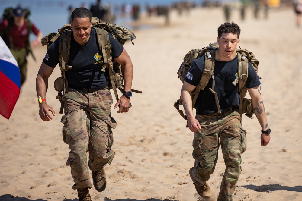 U.S. Soldiers Showcase Their Physical Endurance During Baltic Warrior 2023