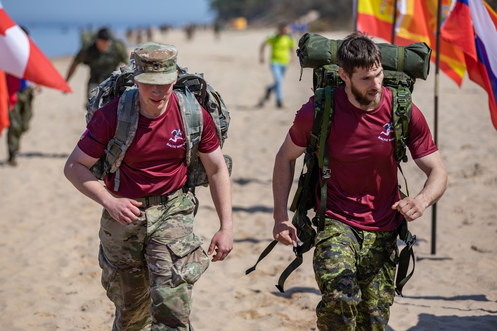 U.S. Soldiers Showcase Their Physical Endurance During Baltic Warrior 2023