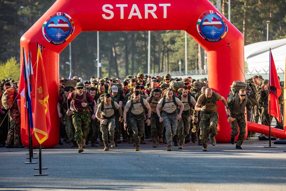 U.S. Soldiers Showcase Their Physical Endurance During Baltic Warrior 2023