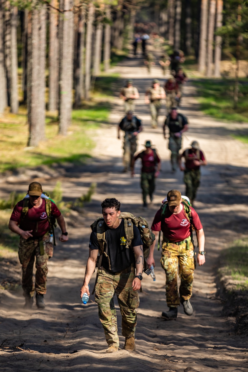 U.S. Soldiers Showcase Their Physical Endurance During Baltic Warrior 2023