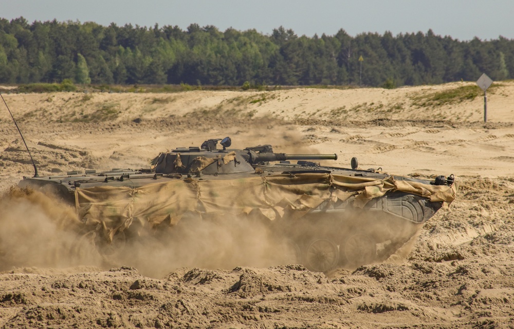 Stronger Together During Anakonda23 Combined Arms Rehearsal