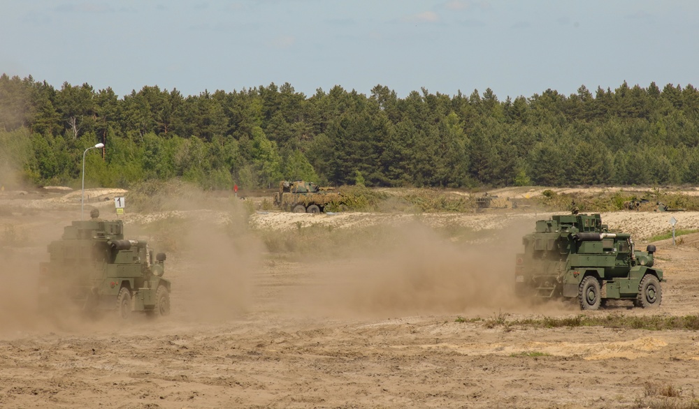 Stronger Together During Anakonda23 Combined Arms Rehearsal