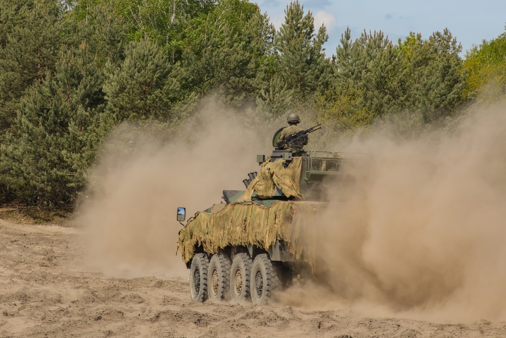 Stronger Together During Anakonda23 Combined Arms Rehearsal