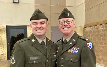 U.S. Army gains new Soldier, father couldn’t be prouder