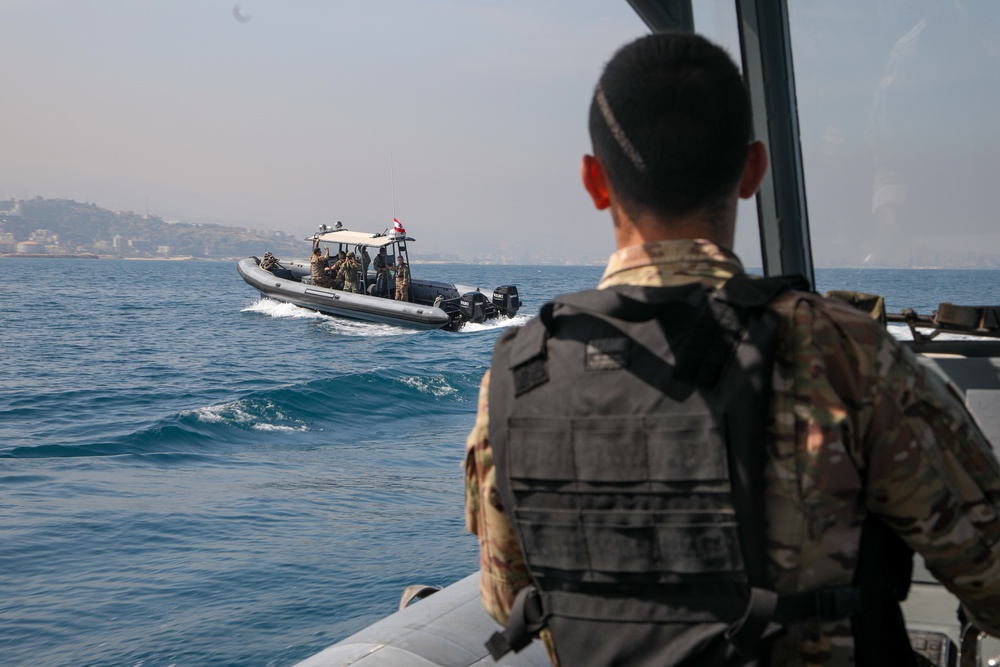 U.S. Navy, Lebanese Armed Forces Conduct Maritime Communication Training