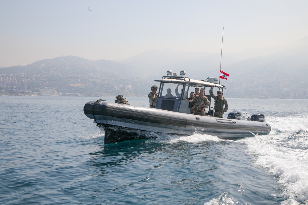 U.S. Navy, Lebanese Armed Forces Conduct Maritime Communication Training
